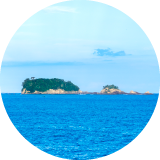 九龍島と鯛島