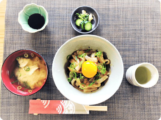 アオリイカ漬け丼