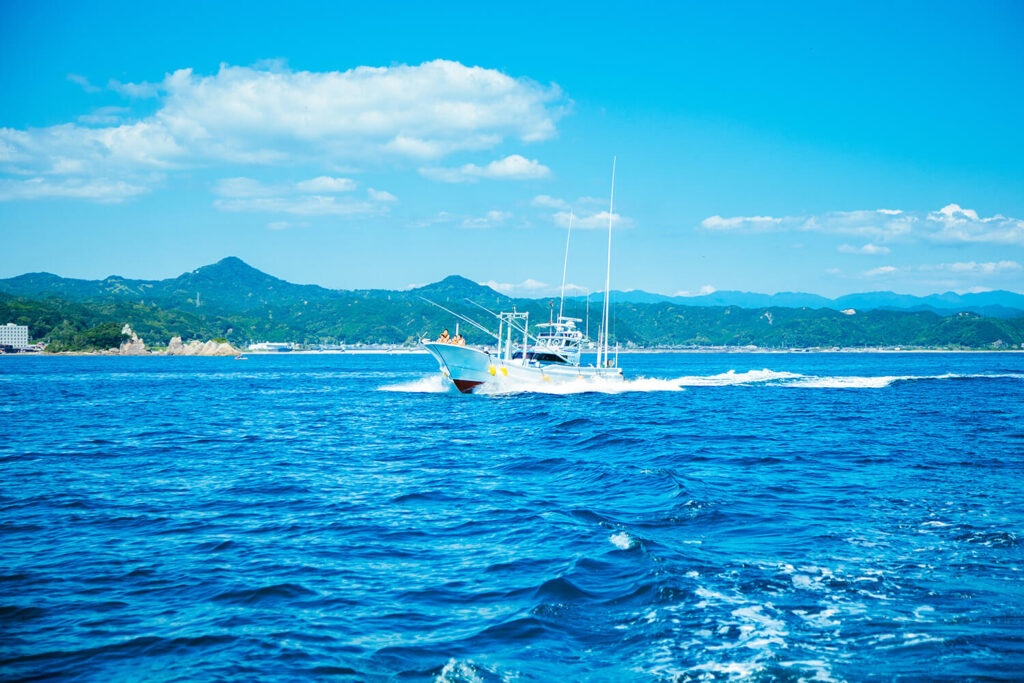 串本湾クルージング