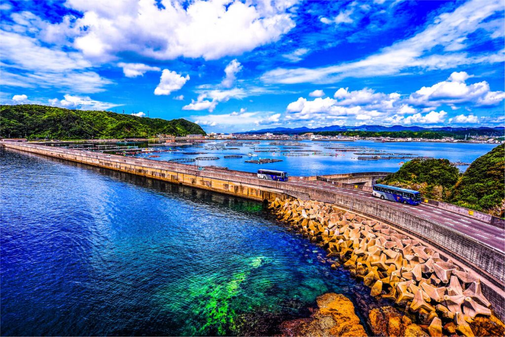 串本湾の漁場